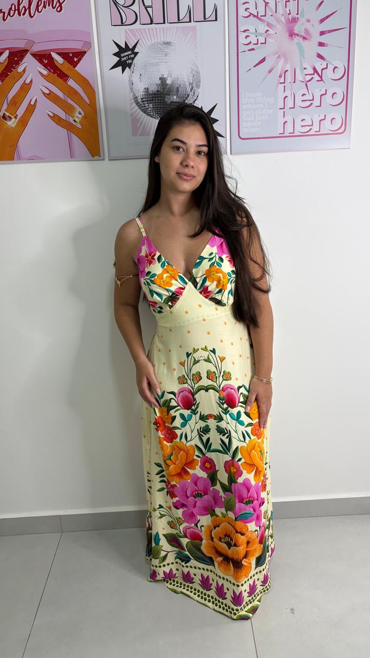 Vestido Longo Floris