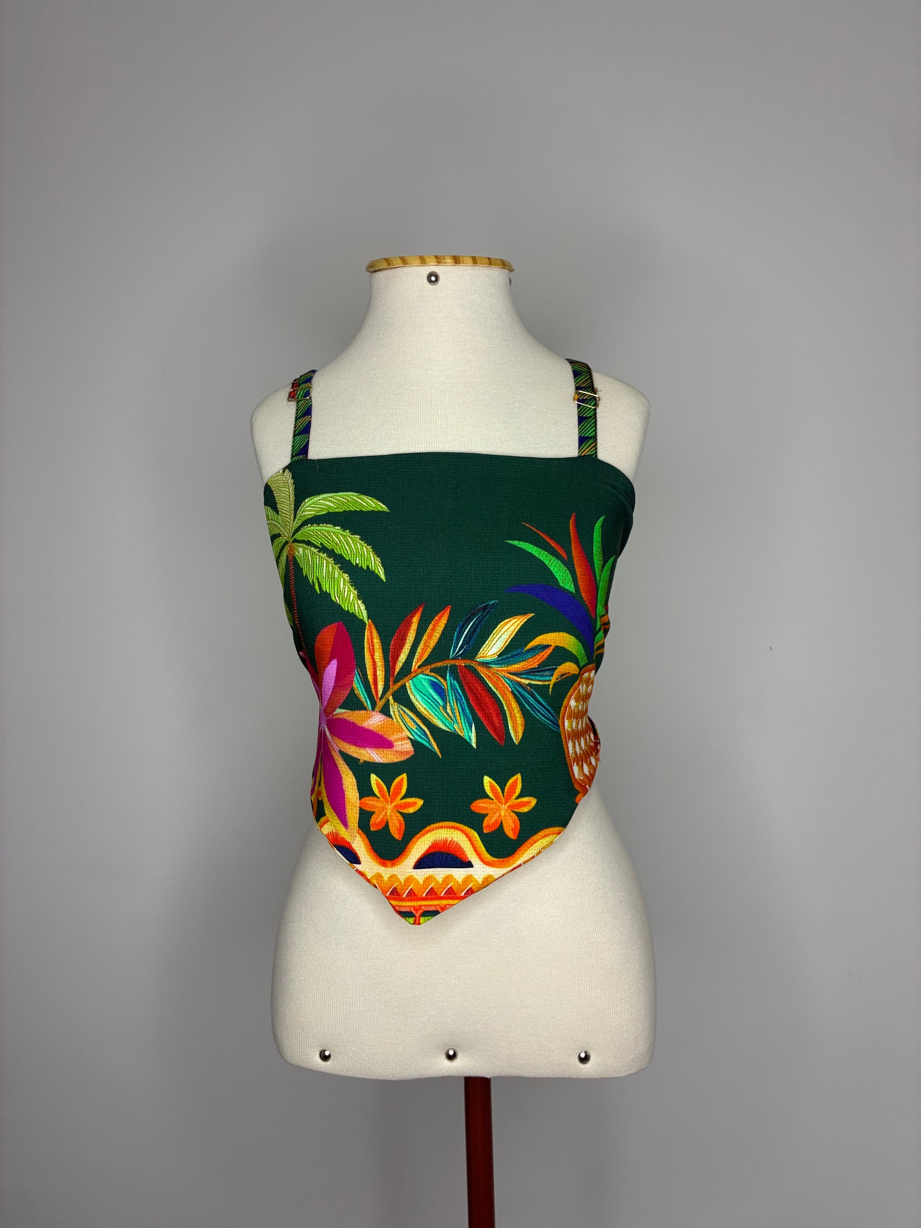 Top Cropped Tropical Dandara