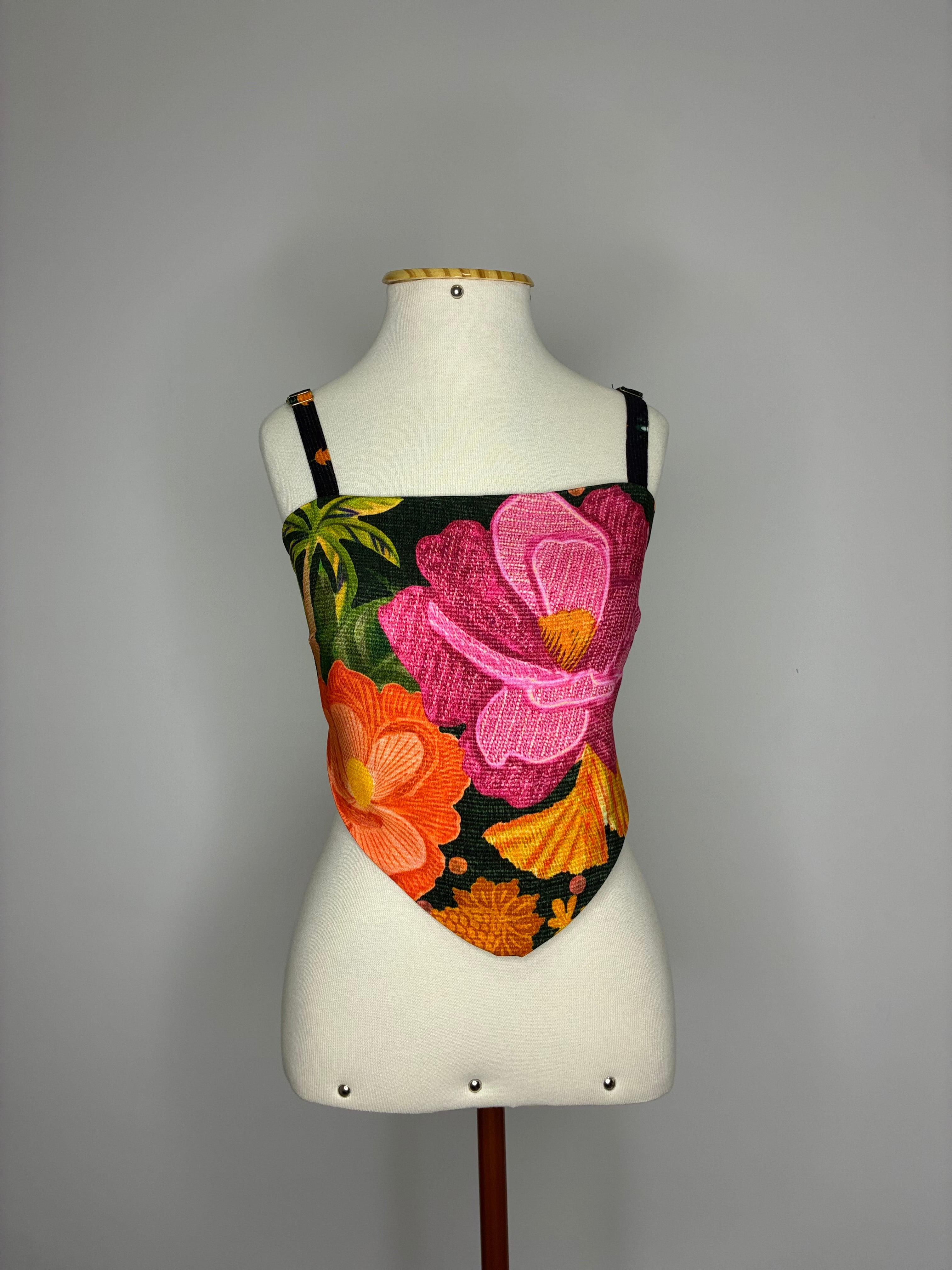 Top Cropped Tropical Dandara